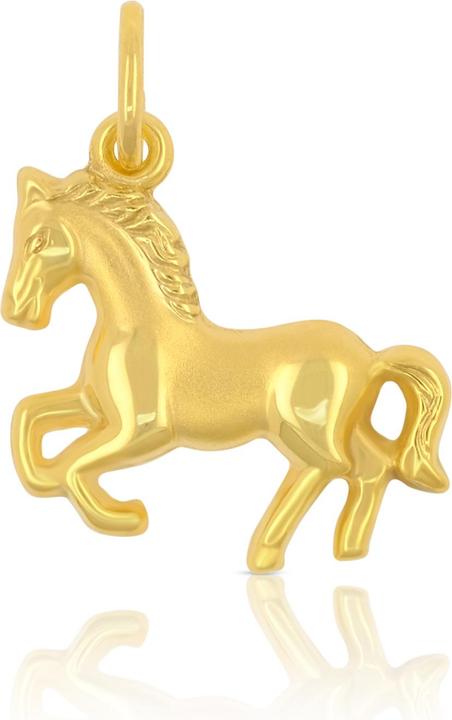 Muau Pferd (750/18K Gelbgold)
