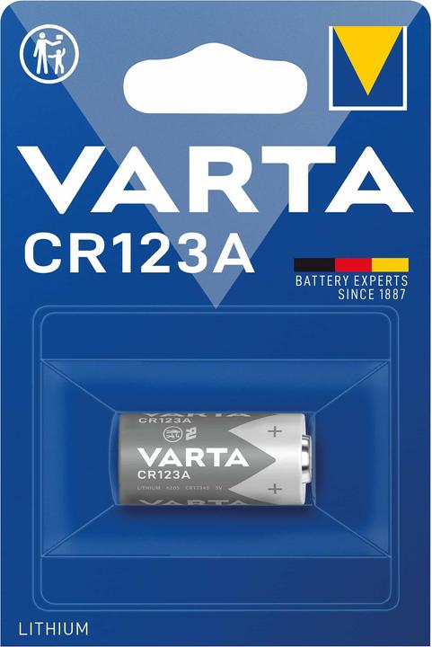 Image du produit Varta Photo Lithium (1 pcs, CR123A, 1480 mAh)