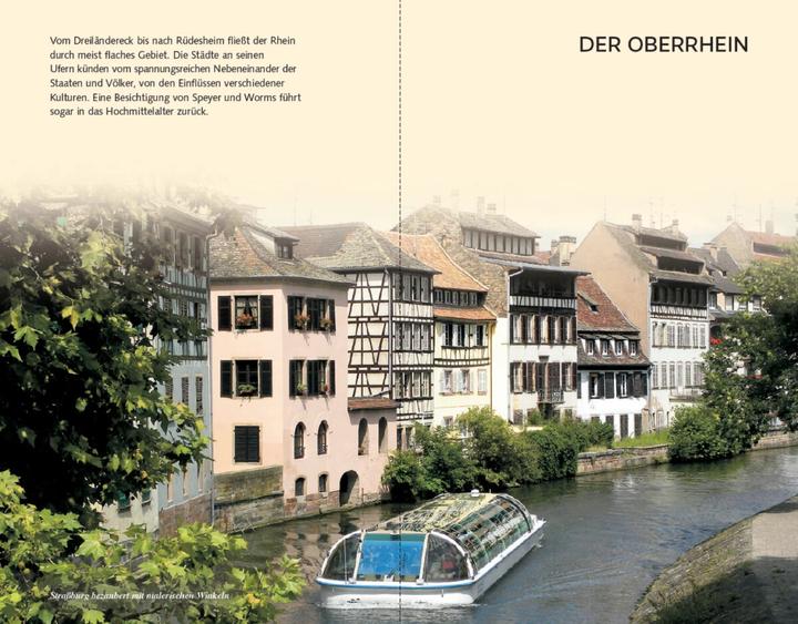 Actual product image Travel guide river cruises Rhine (German, Annette Lorenz)
