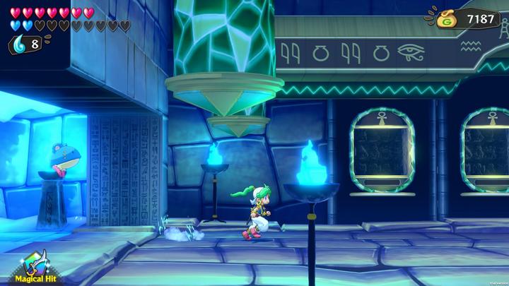 Produktbild ININ Games Wonder Boy: Asha in Monster World (Switch, Switch Lite, Switch OLED, DE)