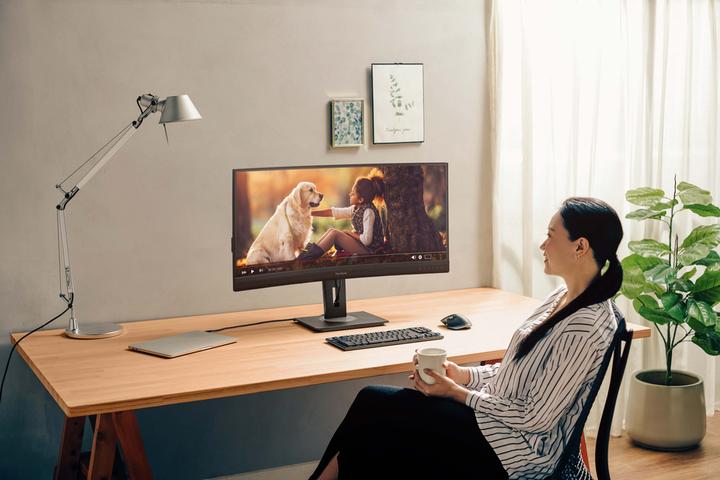 Produktbild Viewsonic LED monitor - QHD 34 inch curved 21:9 (3440 x 1440 Pixel, 34")