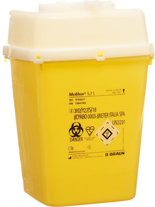 DQB X MEDIBOX Kanülensammler 5.7 Liter