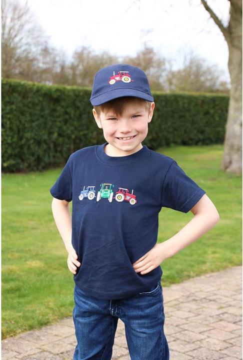 Produktbild British Country Collection Three Tractors TShirt (128)