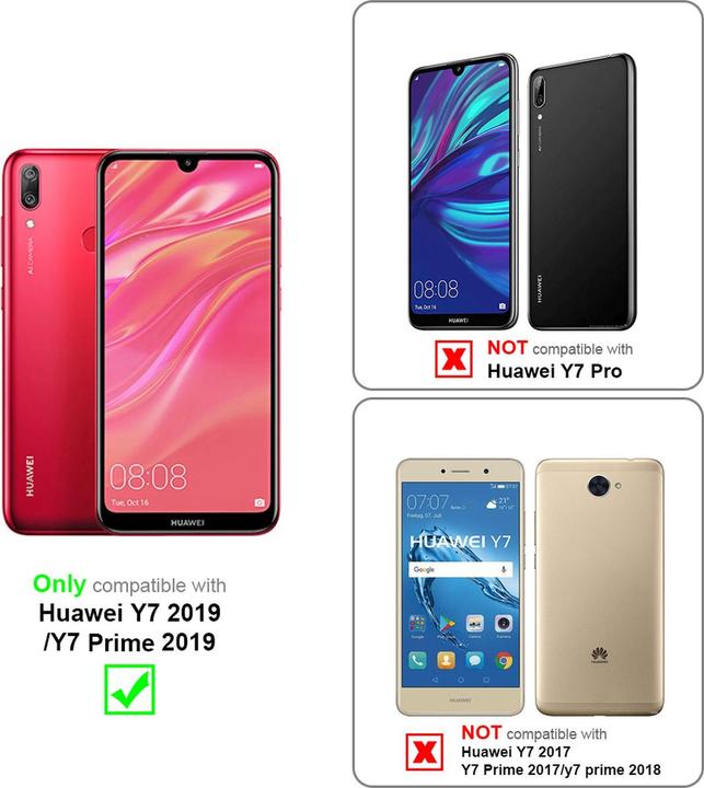 Produktbild Cadorabo TPU Candy Cover (Huawei Y7 Prime (2019), Huawei Y7 (2019))