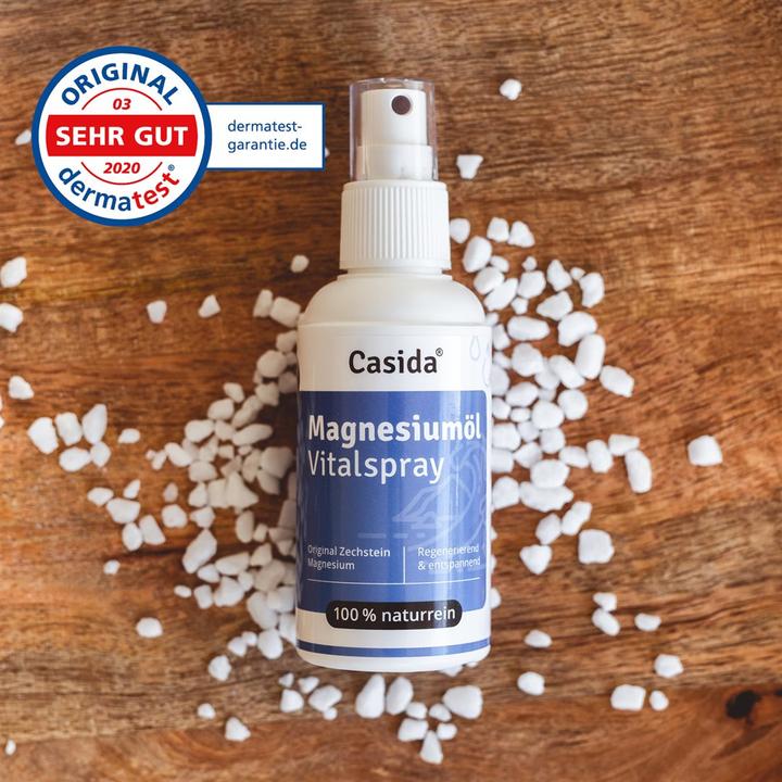 Produktbild Casida Magnesiumöl Vitalspray Zechstein (Körpermilch, 100 ml)