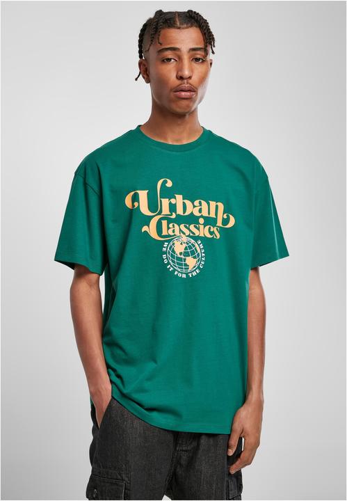 Actual product image Urban Classics Organic Globe Logo Tee - 16990 (M)