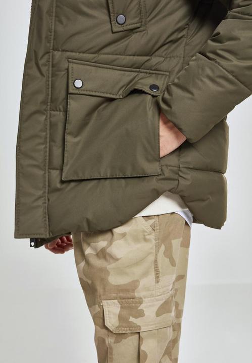 Actual product image Urban Classics Faux Fur Hooded Jacket (XXL)