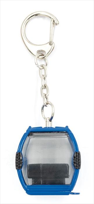 Jägerndorfer Schlüsselanhänger blau Davos Omega-IV, Metall