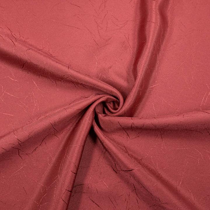 Image du produit Stoffrestposten Tissu pour rideaux opaque - bordeaux avec motif fin - quantité minimale de vente : 1 mètre