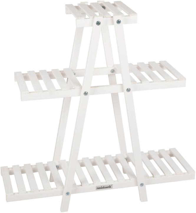 Produktbild Needs&Wants Blumenregal "Bloomy1" mit 3 Etagen, Fichte (weiss)