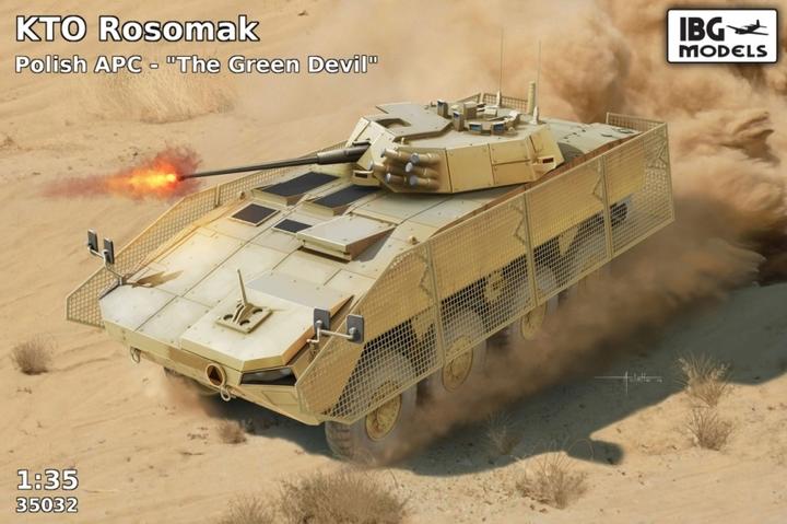 Actual product image Master Box Rosomak The Green Devil ( 35032)