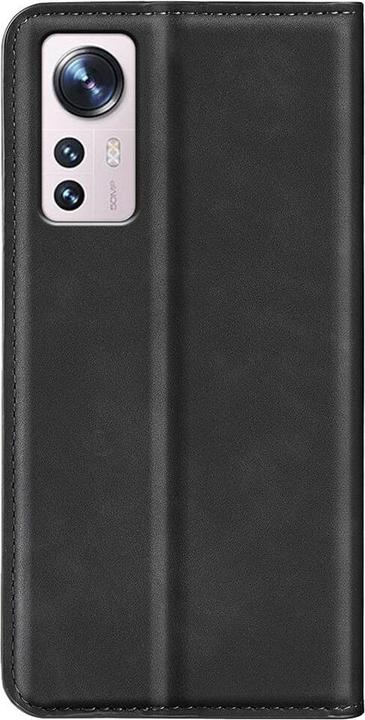 Produktbild Cover-Discount Xiaomi 12 Lite - Stand Flip Case Hülle schwarz (Xiaomi 12 Lite)