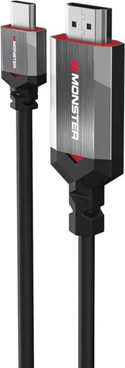 Image du produit Monster Cable USB C Vers HDMI Essentials UHD 4k Hdr 60hz 2m (2 m, HDMI)