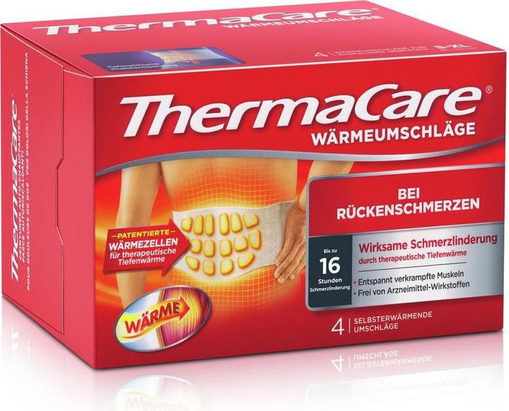 Produktbild Thermacare für den Rücken (4 x)