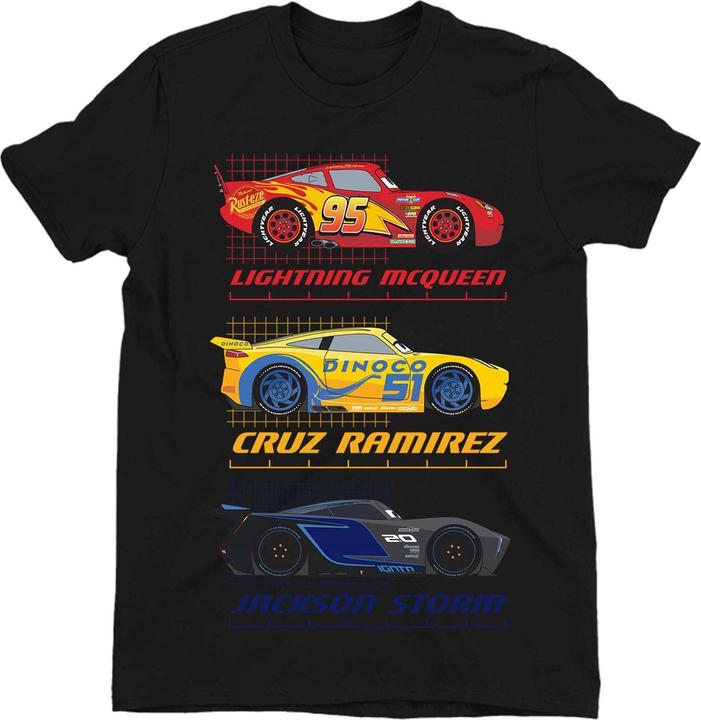 Actual product image Disney Womens/Ladies Cars Racer Profile Cotton T-Shirt (S)