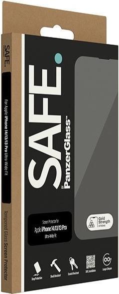 Produktbild PanzerGlass Safe. (1 Stück, Apple iPhone 14, Apple iPhone 13)