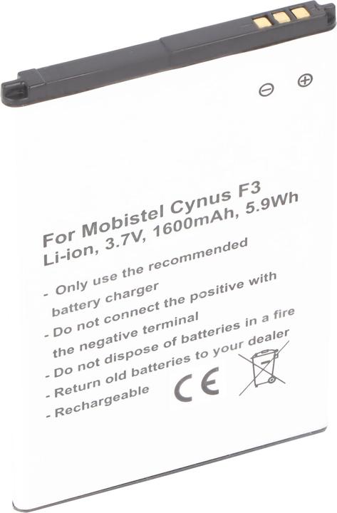 Produktbild AccuCell Akku MOBISTEL Cynus F3 Akku als Nachbau von passend für BTY26181