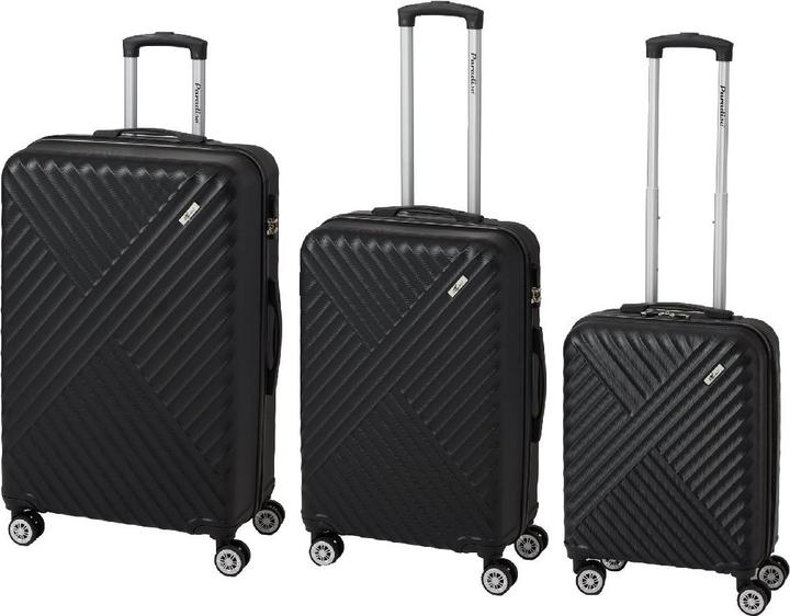 Actual product image Check.In Kingston - Set of 3 suitcases (92 l, Hand luggage (up to 50 litres), M (50 - 90l), L (90 - 115l))