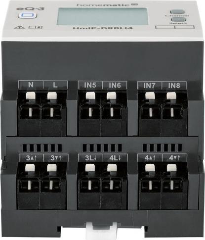 Produktbild Homematic IP Funk-Jalousieaktor für Hutschienenmontage 4-fach (Rolladenaktor)