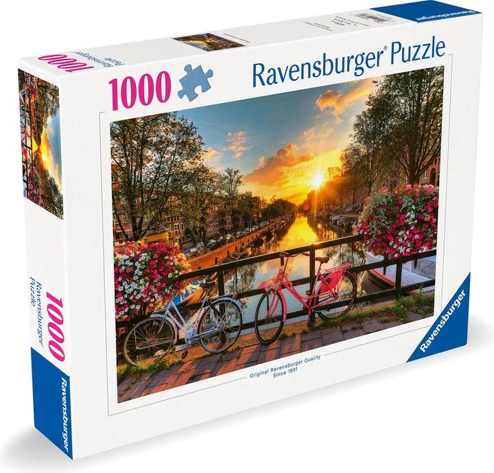 Actual product image Ravensburger Bicycles in Amsterdam (1000 pieces)