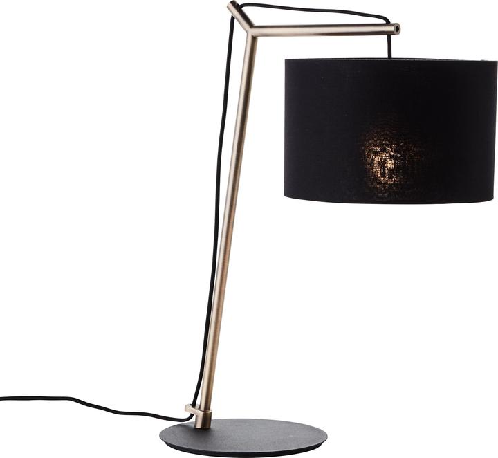 Image du produit Brilliant Annice lampe de table 52cm noir mat/laiton brossé Dimension: 52x43 (E14)