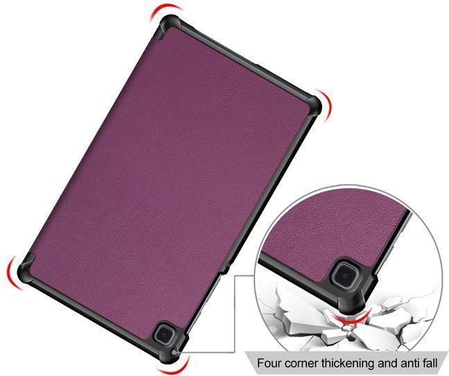 Produktbild MU Classic Dreifach faltbare Leder Hülle (Galaxy Tab A7 Lite 8.7)