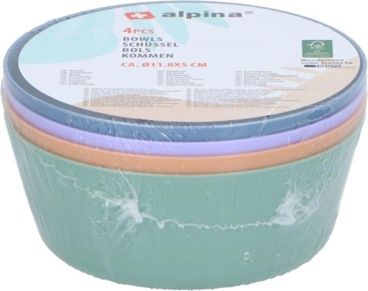 Actual product image alpina Bowl (11.50 cm, 4 l, 4 x)