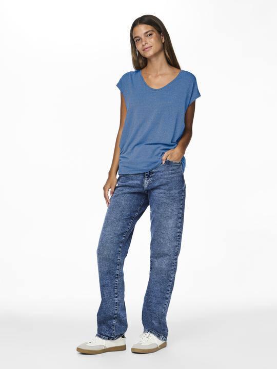 Actual product image Pieces Pcbillo Tee Lurex Stripes Noos Bc (XS)