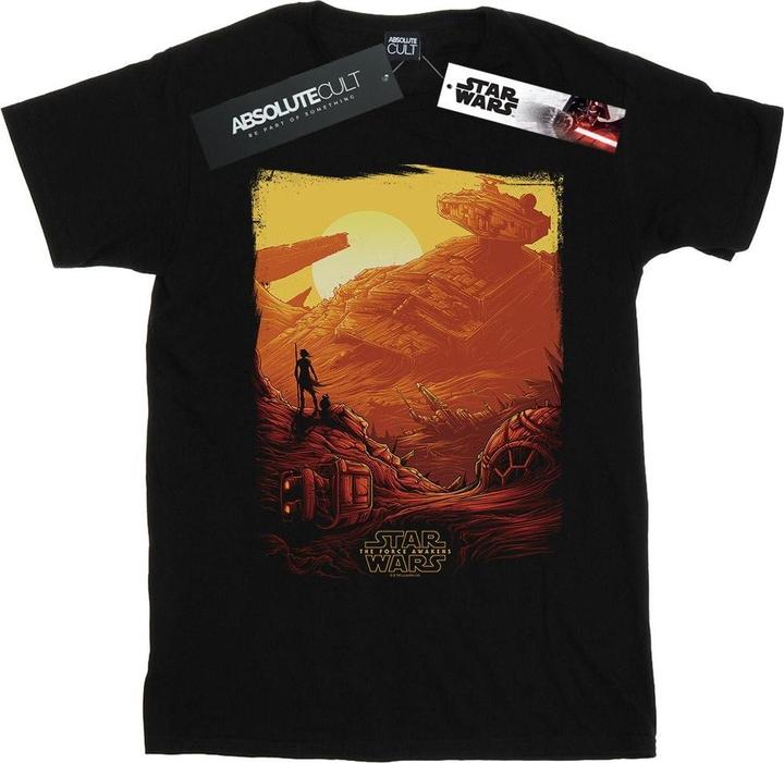 Star Wars Rey Art Poster TShirt (M)