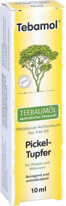 Produktbild Hübner Teebaumöl Pickel-Tupfer, 10 ml XPK (10 ml)