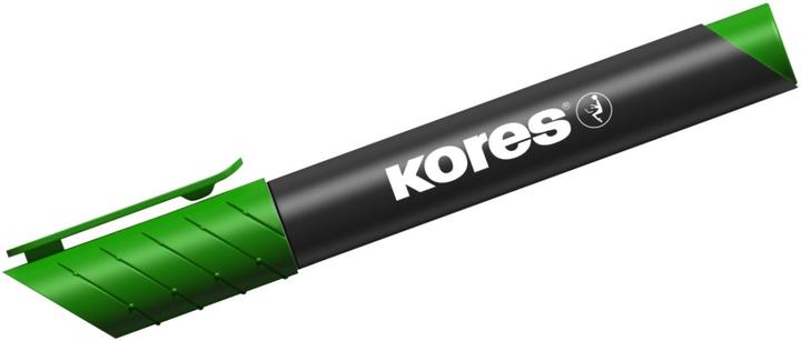 Actual product image Kores Permanent marker, bullet tip (Green, 3 mm, 1 x)