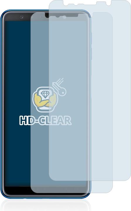 Actual product image BROTECT Screen Protector Clear (2 Piece, Samsung Galaxy A7 (2018))