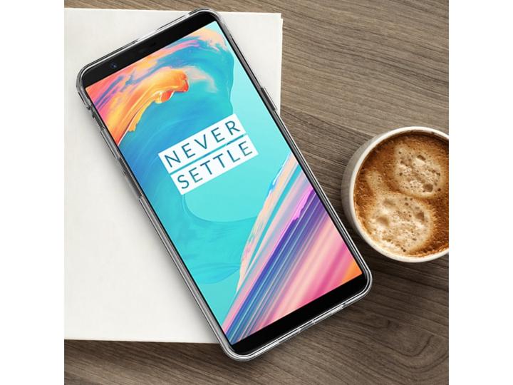 Actual product image Screenguard OnePlus 5T Flexible TPU Clear Case (OnePlus 5T)