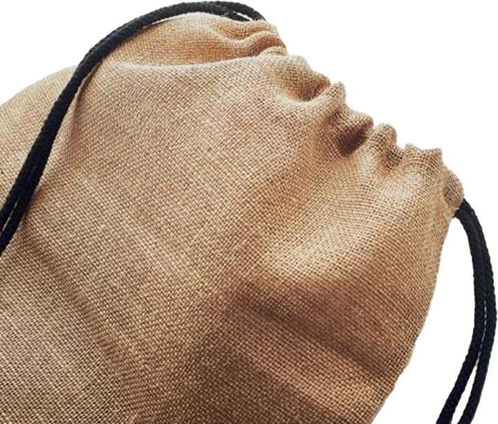 Actual product image MidOcean Fukuro Jute Drawstring Bag