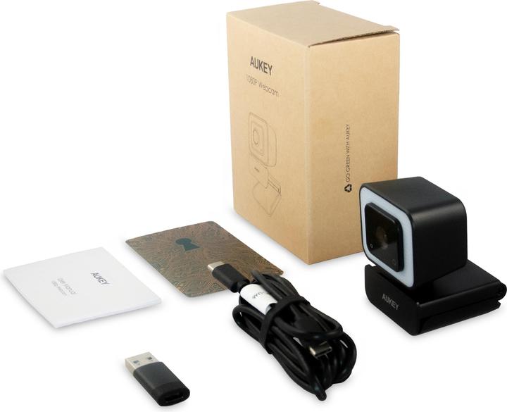 Image du produit Aukey PC-LM6 Stream Series avec éclairage annulaire (2 Mpx)
