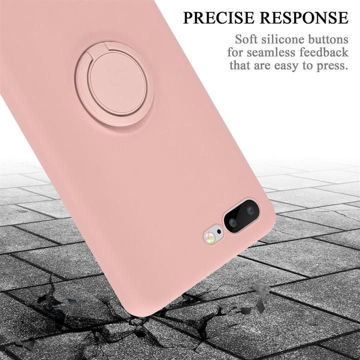 Produktbild Cadorabo TPU Liquid Ring Silicone Case Hülle (Apple iPhone 7 Plus, Apple iPhone 7s Plus)