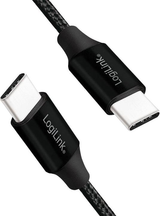 Produktbild LogiLink USB Type C - Type C (1 m, USB 2.0, 5 W)