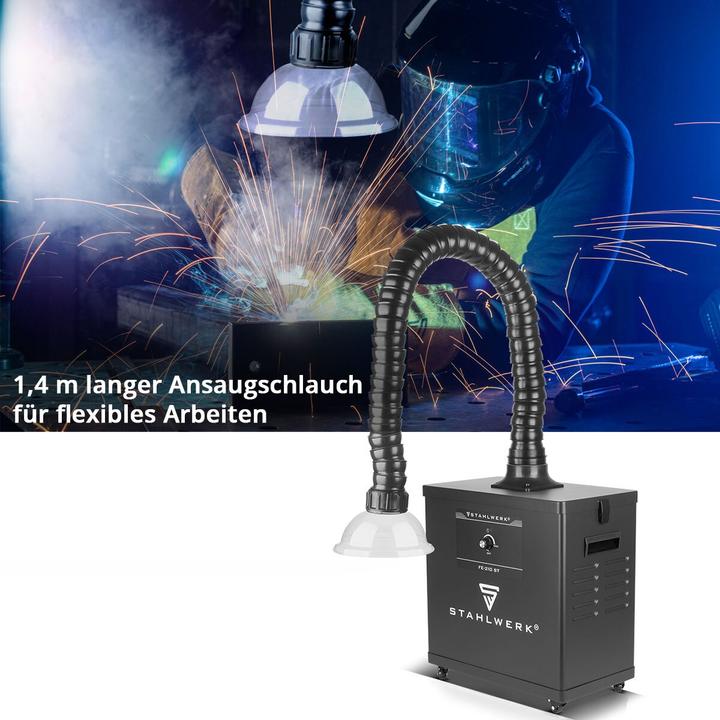 Actual product image Stahlwerk Fume extraction unit FE-210 ST with triple filter and 210 W extraction system (Extraction system)