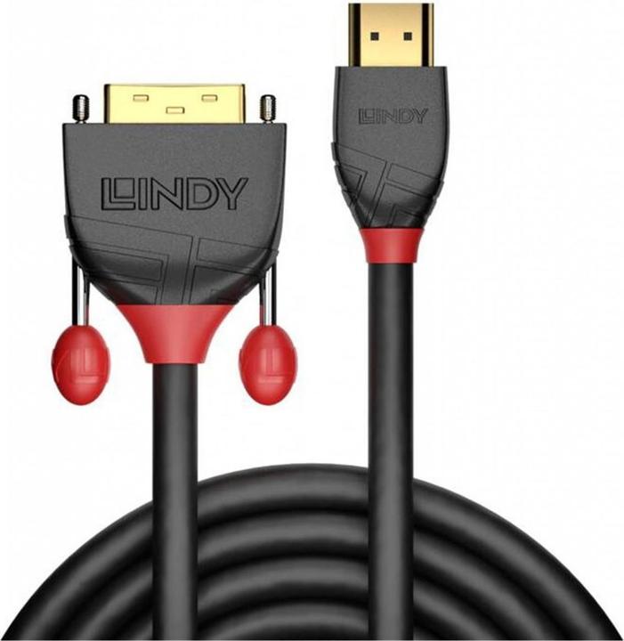 Produktbild Lindy HDMI (Typ A) — DVI (0.50 m, HDMI, DVI)