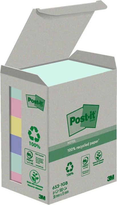 Actual product image Post-it Recycling (51 x 38 mm)