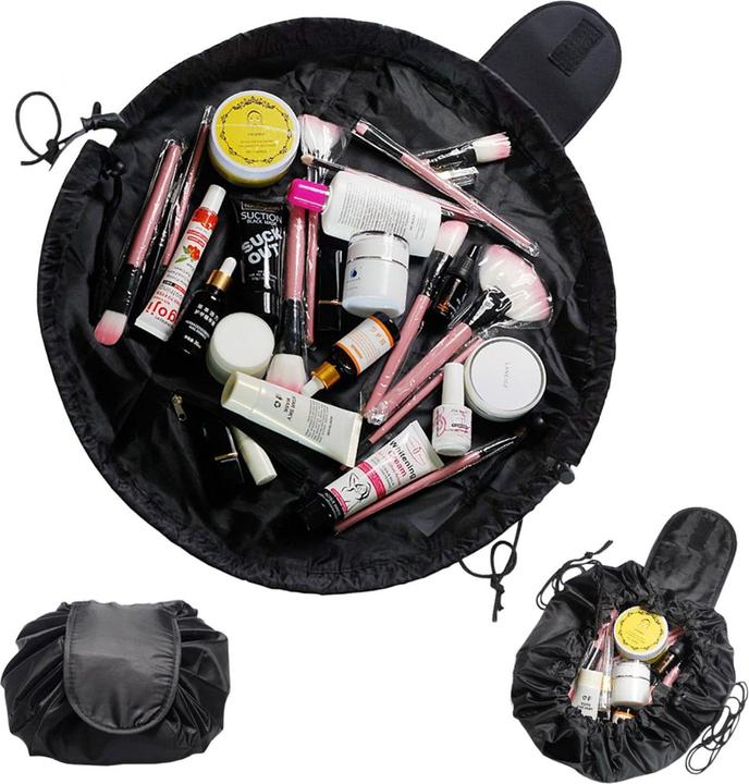 Actual product image JTI Practical, expandable toiletry bag - Pink