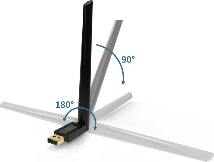Productafbeelding Conceptronic Bluetooth-adapter 5.3 NanoUSB 100m zwart (Zender en ontvanger)
