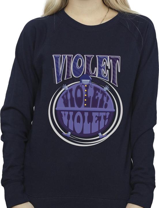 Produktbild Willy Wonka & the Chocolate Factory Violet Turning Violet Sweatshirt (M)