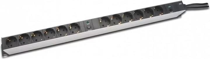 Actual product image Digitus Power strip (12 x, CEE 7/7, 2 m)