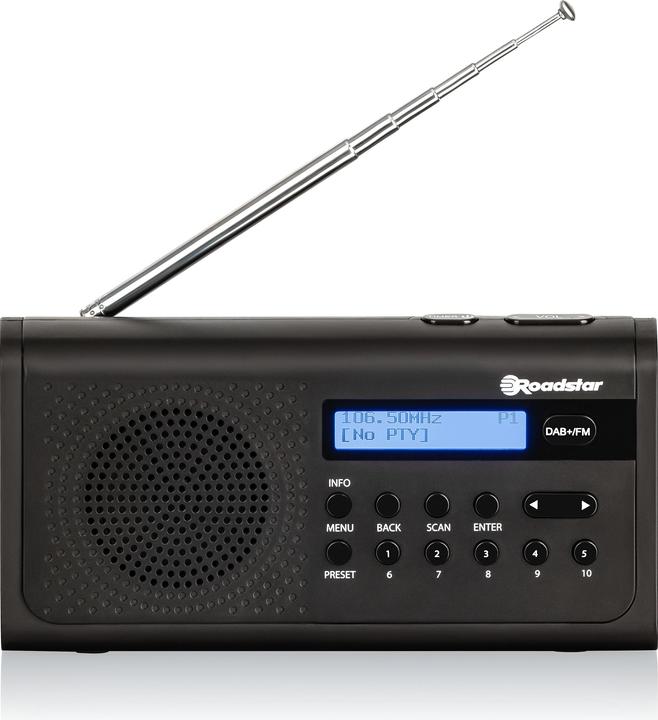 Image du produit Roadstar TRA-300D+/BK (DAB+ DAB, FM)
