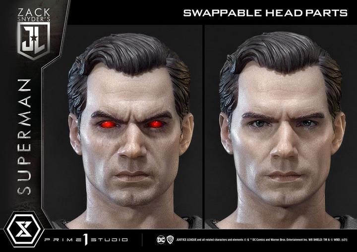 Image du produit Prime 1 Studio Justice League statuette Superman édition costume noir 84 cm