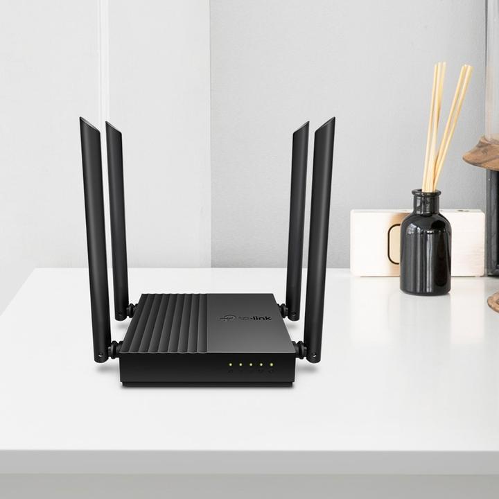 Produktbild TP-Link ARCHER A64 wireless router Gigabit Ethernet Dual-band ( / ) Black