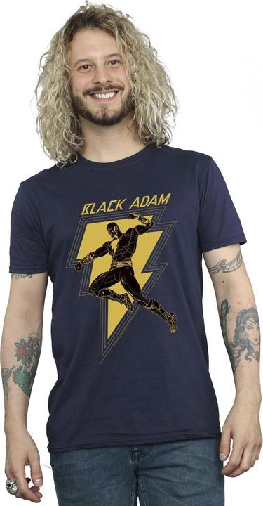 Immagine prodotto Maglietta Black Adam Golden Bolt Chest (S)