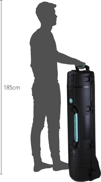 Actual product image HPRC 6400W rollbar für Stativ, schwarz/blau (Camera shoulder bag)