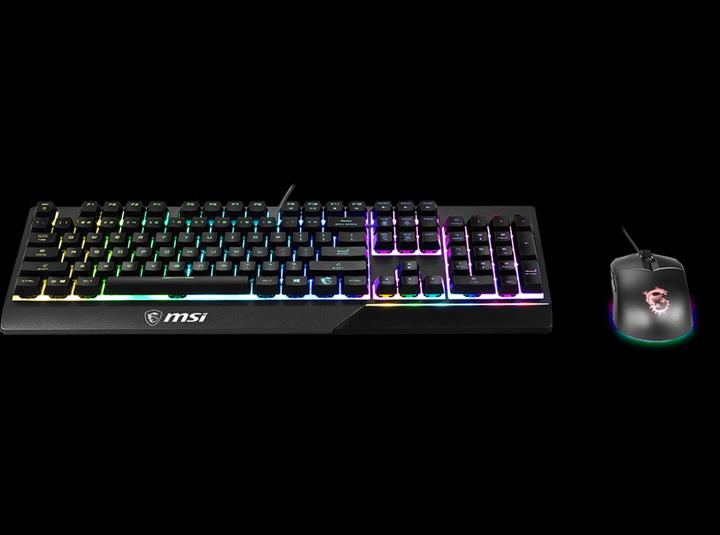 Actual product image MSI Vigor GK30 Combo (DE, Cable)